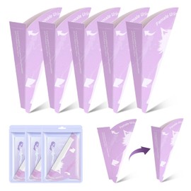 Pack of 30 Urinella for Women, Disposable, Female Paper Urinal, Travel Urinal Women Standing, Paper PIPI Funnel, Women Portable Peeing Aid for Women, Travel & Camping, Hiking, Outdoor Activities