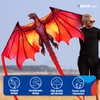 SGftre Complete Kite with Handle, Line & Accessories,Easy to Fly