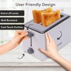 Courant 2-Slice Toaster Cool Touch with Extra Wide Slots For