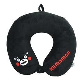 Yamani Kumamon KK2400003 Neck Pillow, Kumamon Approx. H 10.6 x W 11.2 x D 3.9 inches (27 x 28.5 x 10 cm)