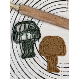 Robin Buckley Cookie Cutter & Mold 4- inch Produced by 3D Kitchen Art