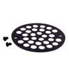 Westbrass D3193-12 4-1/4" OD Brass Shower Strainer Grid Drain Cover,