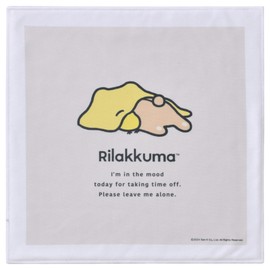 Sanrio 3390-03 Cloth Cloth 2-Way Dochimo Cute Character Rilakkuma Blanket