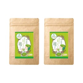 Ochamura Green Lemon Tea (0.1 oz (3 g) x 15 Packs, Set of 2 Bags, Cold Brew Green Tea, Herbs, Lemongrass, Yame Matcha, Mulberry Leaves