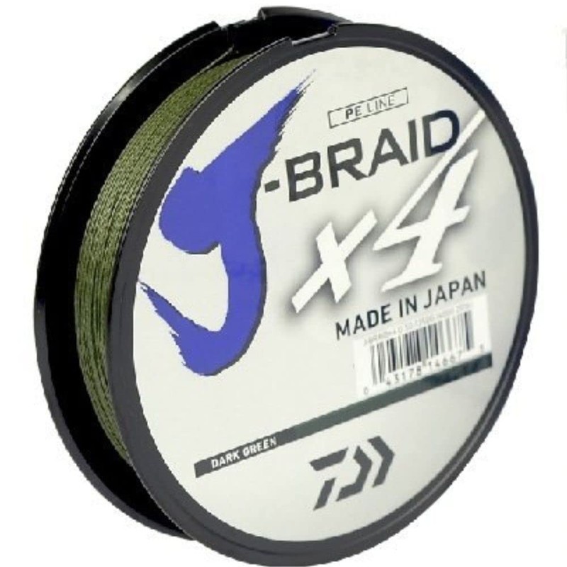 Daiwa LINEA J-BRAID X4 50/150 DARK GREEN