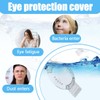 BQRKOTM Pack of 5 Transparent Adult Eye Patches, Breathable Eye