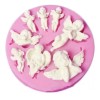 Like Shop Molde De Silicón Angelitos Repostería Fondant
