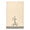 Contemporary Home Living Set of 4 Beige and Brown Paris