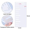 7 Feet Growth Chart Ruler Stencil, Baby Kids Height Growth