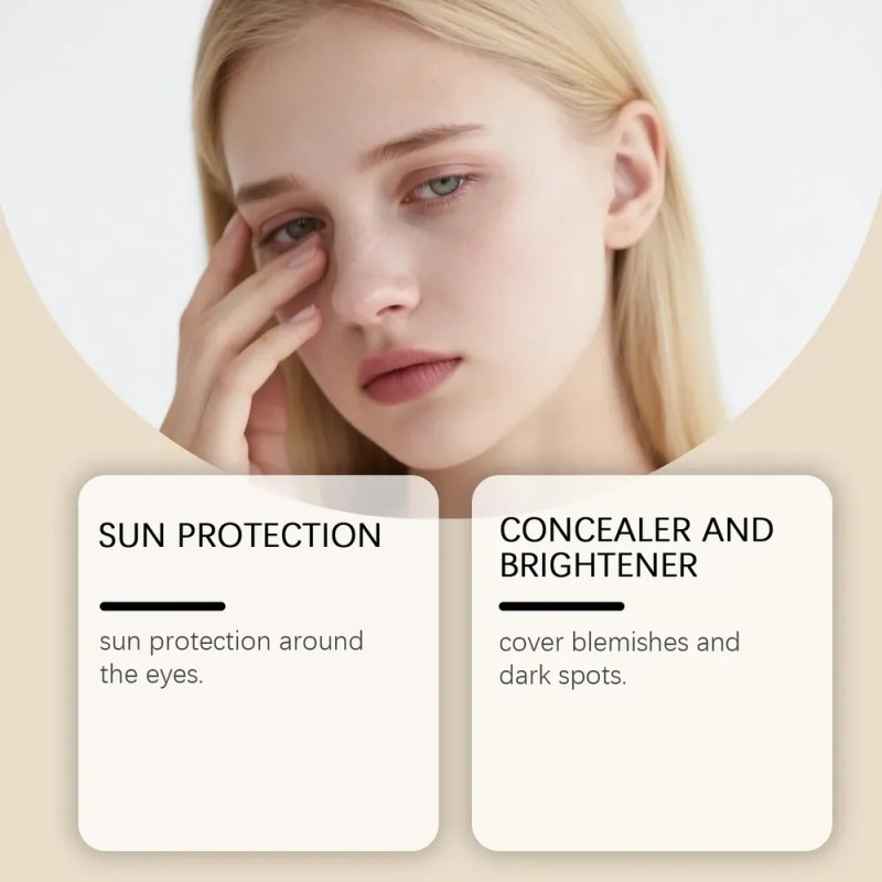Crema Correctora Para Ojos Eelhoe, Protección Diaria, Hidrat