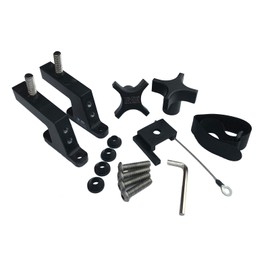 Hi-Lift Jack HM-900 Hood Mount for Jeep Wrangler (2013 - Present) and Gladiator , Black