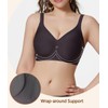 YARNAXA Wireless Push Up Bras for Women Seamless Full Coverage