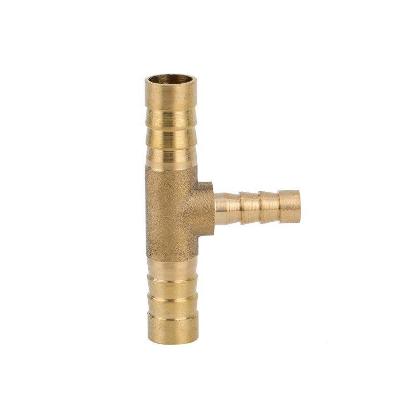 Pysrych - Conector de latón para manguera de púas de