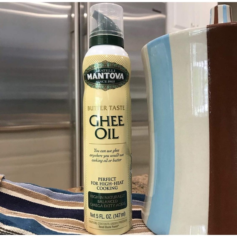 Mantova Ghee Butter Spray High in naturally balanced omega fatty