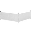 Outsunny 2 PCS Canopy Half Walls for 10' x 10'
