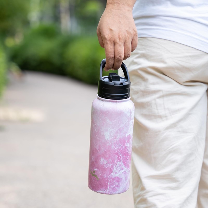 Konokyo 40oz Insulated Water Bottle Stainless Steel Sport Bottles with