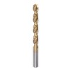 sourcing map Twisted Drill Bit 10.1 mm Titanium Coated (HSS-E)