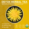 Organic Dandelion Leaf & Root Tea, Supports Kidney Function and