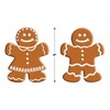 Decorative Mini Gingerbread Cutouts Pack of 6