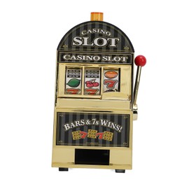 Jumbo Slot Machine Coin Bank Decorative Money Coin Bank Slot Machine for Children Adults