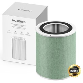 MORENTO Air Purifier Replacement Filter for MR7566 Air Purifer, High-Efficiency Activated Carbon Hepa Filter，4-in-1 four-layer Air filter, Original Standard Version- 1 Pack