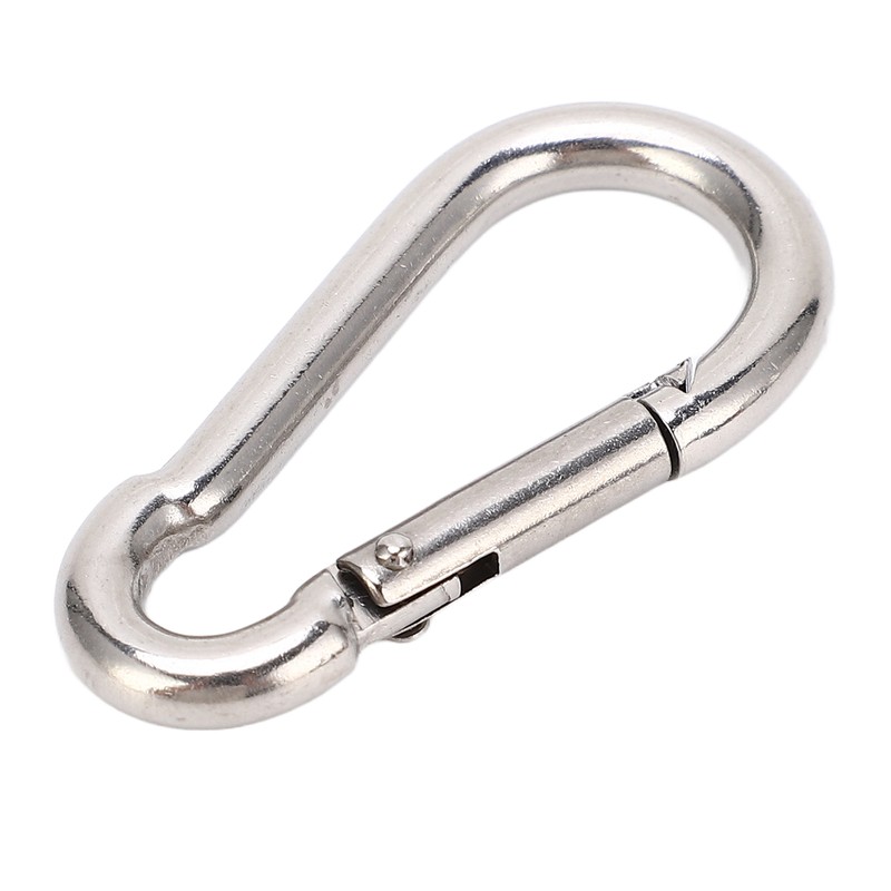 10Pcs Carabiner Clip Spring Snap Hook Heavy Duty Quick Link