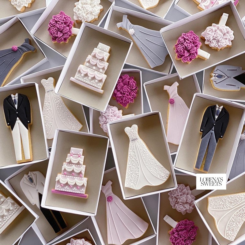 Lorena's Sweets Cookie Decoration Kit HAPPY EVER AFTER