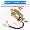 Cahuczlhoz Fuel Pump + Filter For Onan Microquiet 4000 4KW