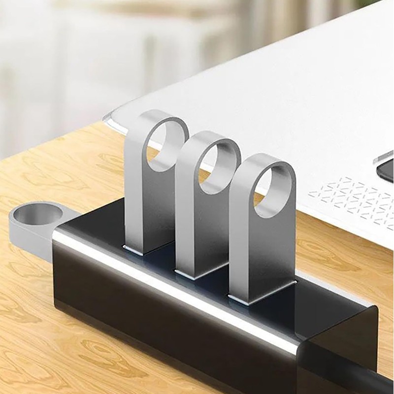 Tunghey USB 2.0 Hub, 4-Port Adapter, USB Extender for Laptop,