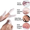 USTNIR Latex Finger Cots, Pack of 100 Finger Cots Natural