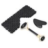 3pcs Obsidian Facial Roller Gua Sha Board Therapy Blindfold Beauty