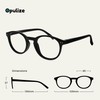 Opulize Zen 4er-Pack Lesebrille Mit Sonne Leser Schwarz Braun Kristall