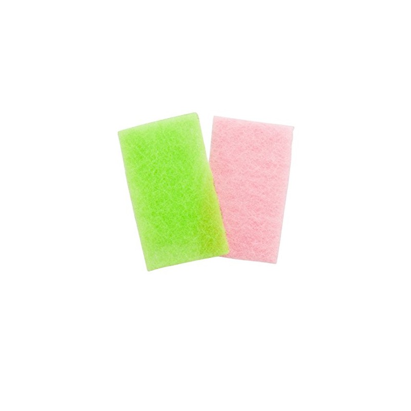 Rawlings EAOL6S18 Baseball Uniform Strong Dirt Remover Sponge, 2-Pack, Pink/Green