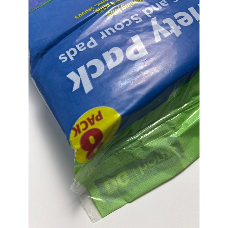 DG Home Variety 8pk Heavy Duty Sponges & Scour Pads