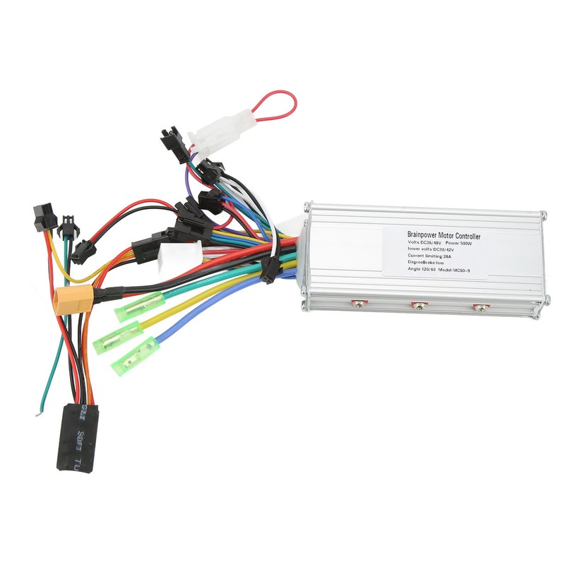 Electric Bike Brushless Controller M6C LCD Display 36/48V 500W ABS