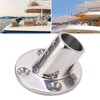 Boat Handrail Round Base Fitting 316 Stainless Steel Marine Hardware