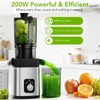 COWSAR Cold Press Juicer - Juicer Machines with 4.35" Wide