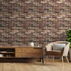 Art3d 10Pcs Large Size 52.5 Sq.FT 3D Self-Adhesive Foam Brick