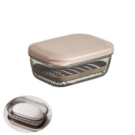 1Pcs Travel Soap Case,Plastic Travel Soap Holder Soap Case,Leakproof Soap Container with Lid,Portable Bar Soap Holder for Traveling, Soap Dishe for Camping, Vacation, Outdoor,Travel Essentials