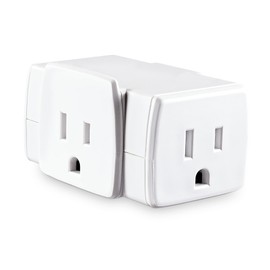 CyberPower GT3WT 3-Outlet Adapter, Wall Tap Plug, NEMA 5-15R Outlets on Three Sides, 15A/125V, Compact Design for Home, Office, and Travel – White