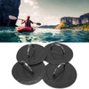 4 Pcs Inflatable Boat DRing Pad Patch PVC Durable Marine
