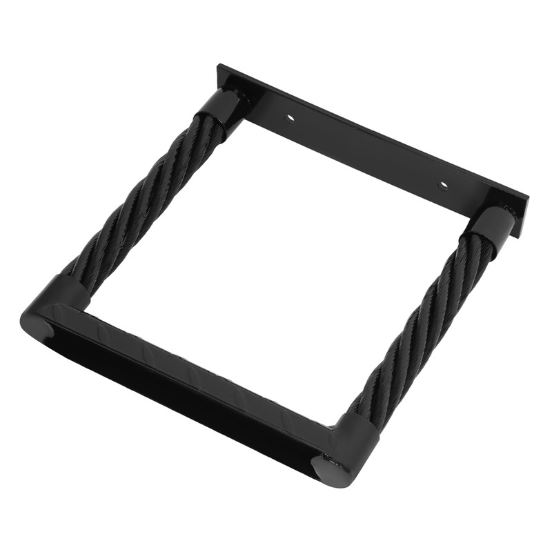 ECOTRIC Truck Step Universal Perforated Cable Step Black Steel 1Pc