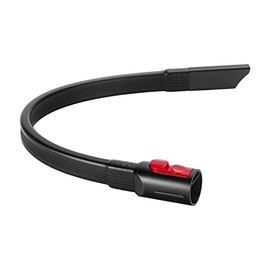 Flexible Crevice Tool for Dyson V7 V8 V10 V11 V15 Cordless Vacuum, Hose Attachment for Dryer Vent, Car Detailing, Corners and Gaps Cleaning - 17 Inches