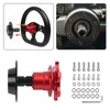 ATENGIDR Universal 6 Hole Quick Release Steering Wheel Hub Adapter,