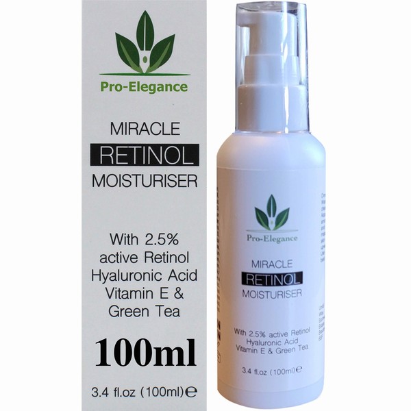 Retinol Moisturiser cream 2.5% 100ML For Day & Night with