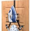 ORLESS Over The Door/Wall Mount Ironing Board Hanger, Laundry Room