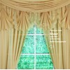 Today's Curtain Emelia Original Voile Panel 120", Gold, 60" W