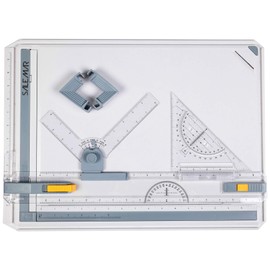 SALEMAR Inch Scale A3 Drafting Table Drawing Board Graphic Architectural Sketch Tool Set