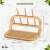 Bamboo Baby Bottle Drying Rack - Space Saving Bottle Dryer