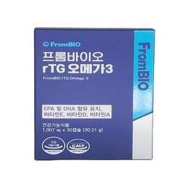 프롬바이오 알티지 오메가3 1007mg x 30캡슐(SH) Frombio RTG Omega-3 1007mg x 30 Capsules (SH)